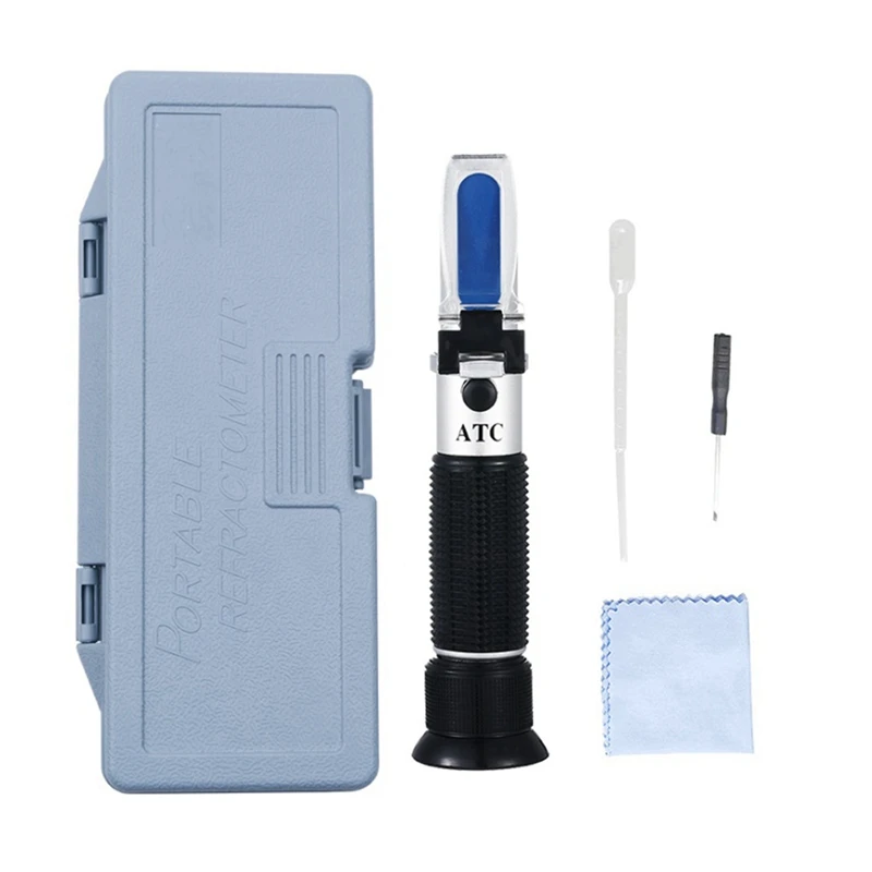 Handheld 0-80% Household Alcohol Refractometer Liquor Brewing Refractometer For Spirits
Handheld 0-80% Household Alcohol Refractometer Liquor Brewing Refractometer For Spirits