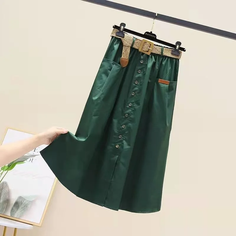Half Length Skirt Women's New High Waist A-line Skirt In Spring And Summer 2022, Versatile, Slim, Split Umbrella Skirt, Medium
Half Length Skirt Women's New High Waist A-line Skirt In Spring And Summer 2022, Versatile, Slim, Split Umbrella Skirt, Medium