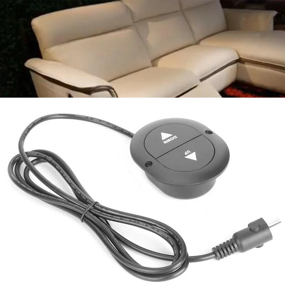 For Recliner Chair Controller Switch Reliable Spare Parts 1 Piece 2 Button 22AWG 5 Pin ABS Accessories Control
For Recliner Chair Controller Switch Reliable Spare Parts 1 Piece 2 Button 22AWG 5 Pin ABS Accessories Control