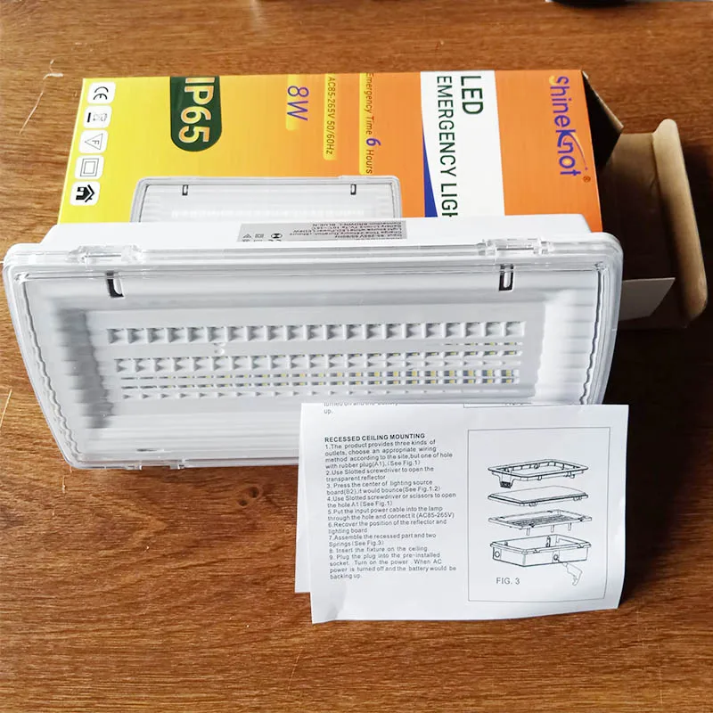 Аварийный светильник SHINEKNOT IP65 аккумуляторный
Аварийный светильник SHINEKNOT IP65 аккумуляторный