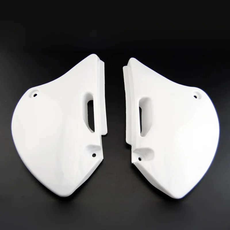 1pair of Plastic white Fenders covers 2 SIDE for chinese pit dirt bike parts BSE KLX BBR 50cc-160cc Motorcycle Accessories
1pair of Plastic white Fenders covers 2 SIDE for chinese pit dirt bike parts BSE KLX BBR 50cc-160cc Motorcycle Accessories