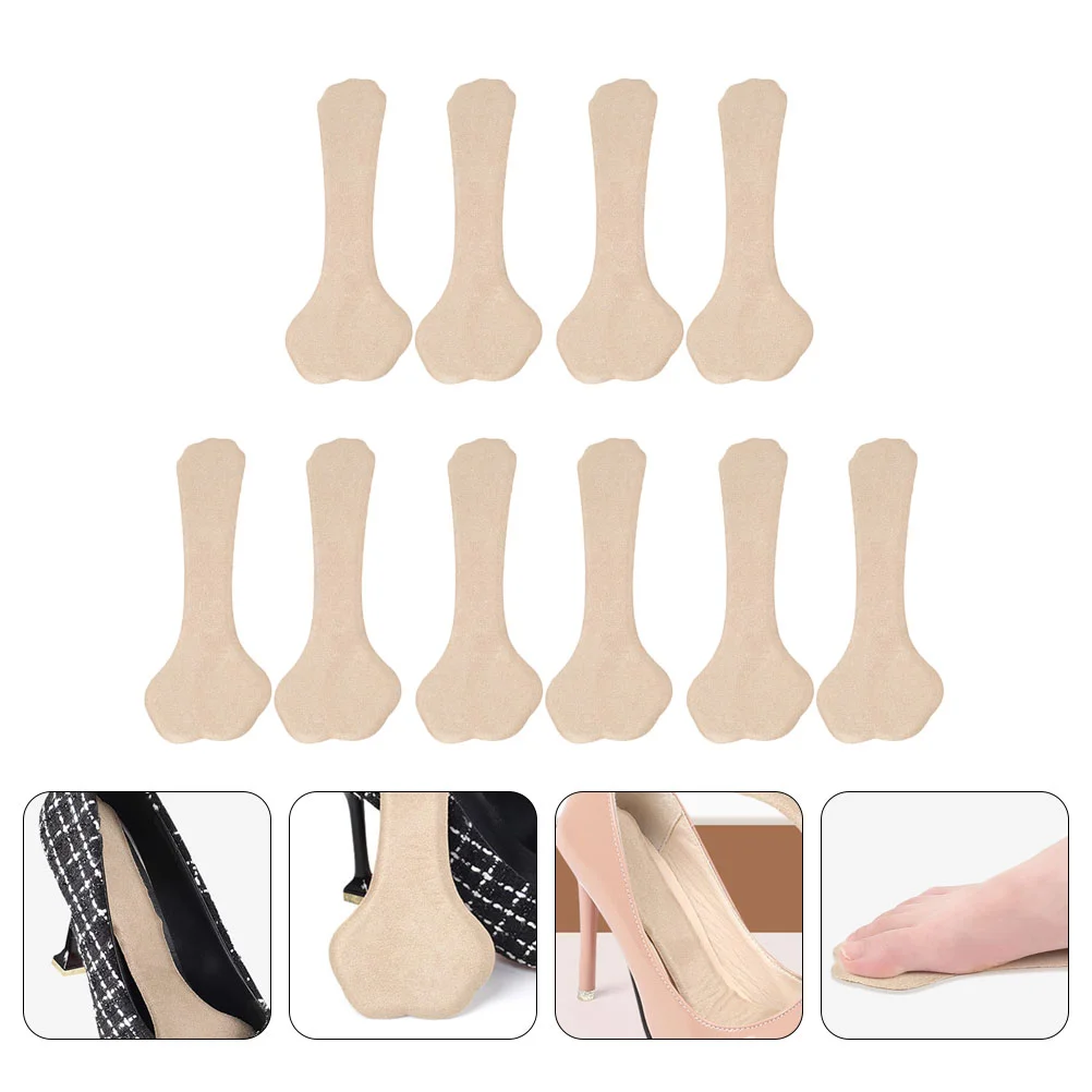 

Womens High Heel Shoes Anti-wear Seven-point Pad Inserts Liner Heels Cushion Adhesive Insoles Miss