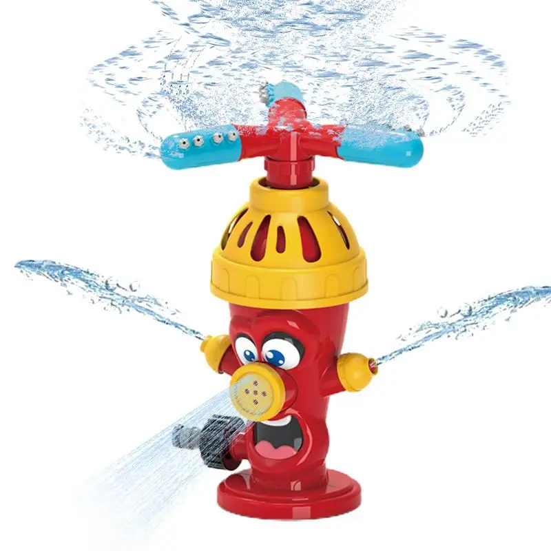 

Water Sprinkler For Kids Outdoor Backyard Sprinkler With Fire Hydrant Shape Yard Play Sprinkler Toy With Spray For Girls Boys