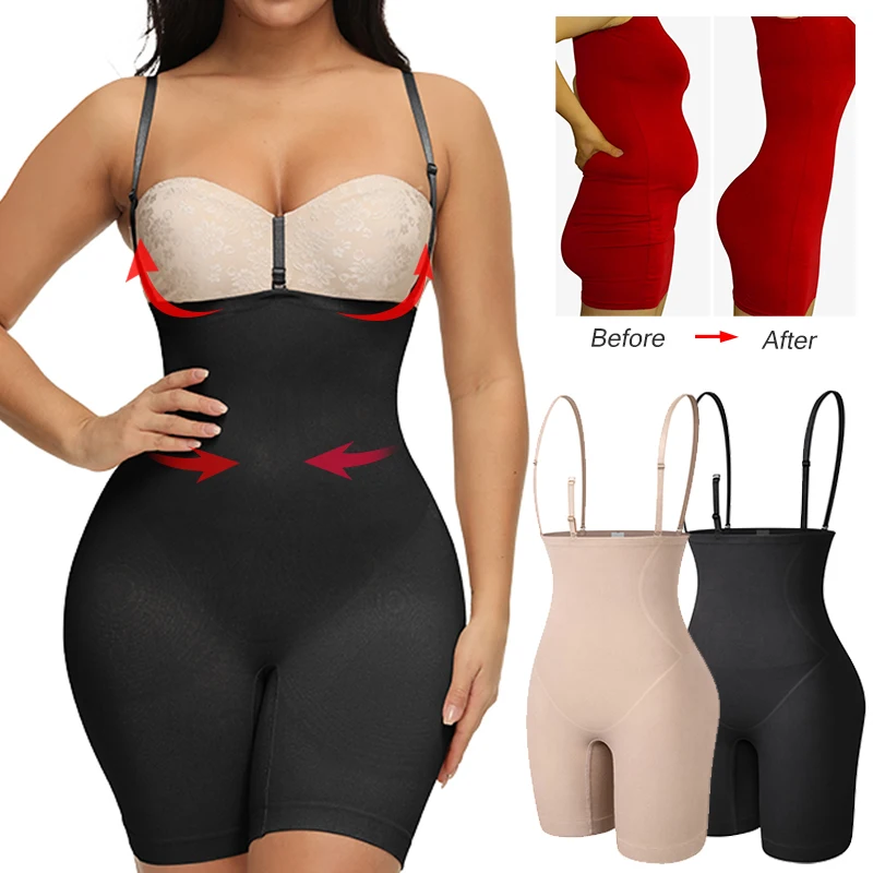 Women Shapewear Bodysuits Tummy Control Butt Lifting Full Body Shaper Waist Trainer Corset Mid Thighs Slimmer Slimming Underwear
Women Shapewear Bodysuits Tummy Control Butt Lifting Full Body Shaper Waist Trainer Corset Mid Thighs Slimmer Slimming Underwear