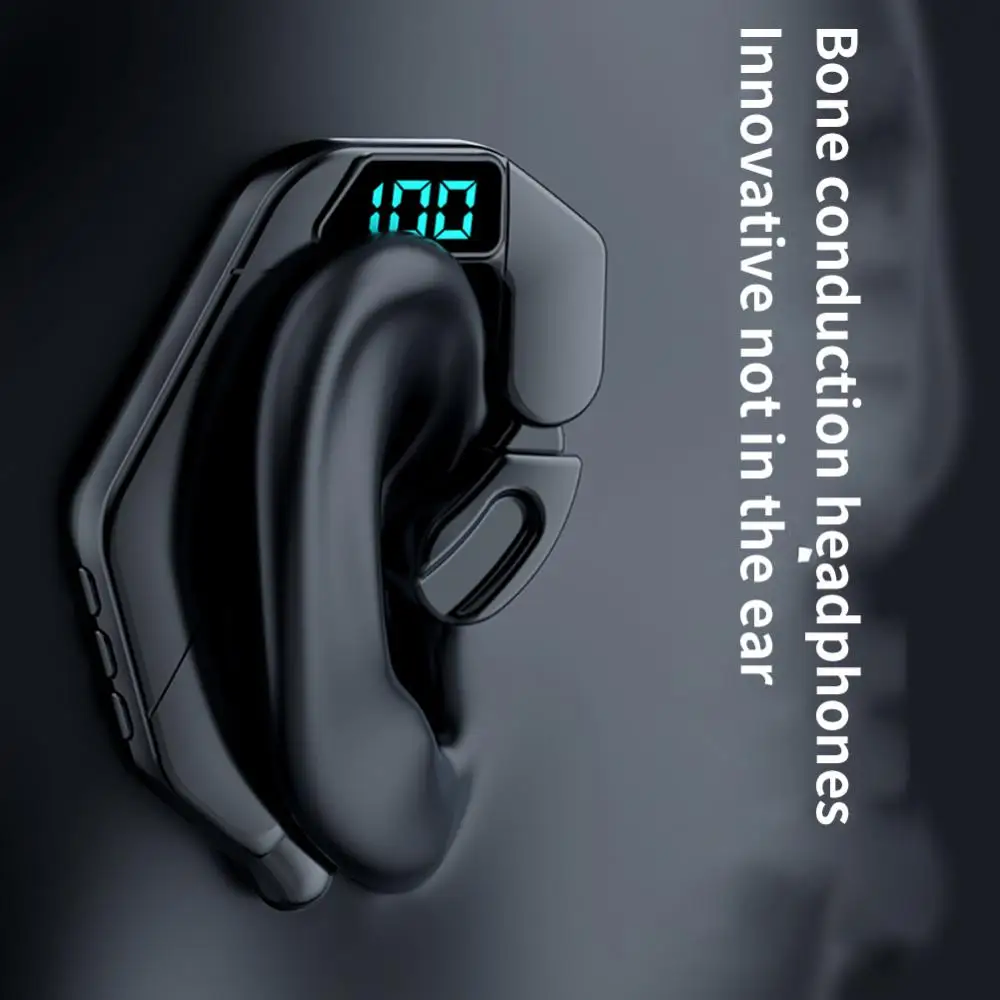 Bone Conduction Sport Headset Hands-free Wireless Headphone Music With Mic Bluetooth Earbuds For Xiaomi Waterproof
Bone Conduction Sport Headset Hands-free Wireless Headphone Music With Mic Bluetooth Earbuds For Xiaomi Waterproof