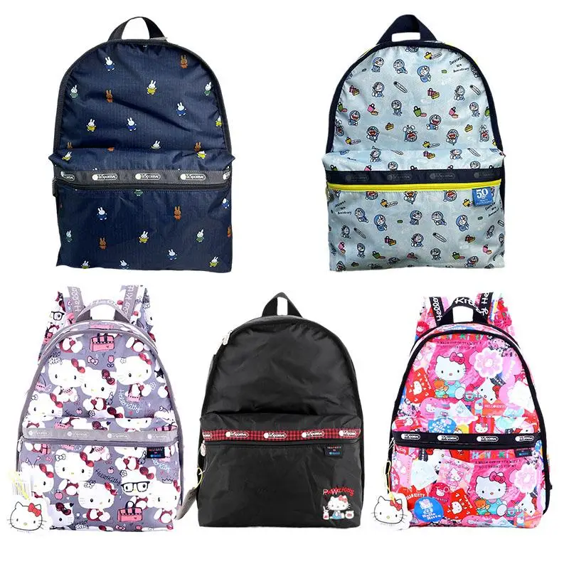 Anime Hello Kitty Miffy Doraemon Women's Cloth Bag Anime Cartoon Casual Backpack Large Capacity Backpack Schoolbag Travel Bag
Anime Hello Kitty Miffy Doraemon Women's Cloth Bag Anime Cartoon Casual Backpack Large Capacity Backpack Schoolbag Travel Bag