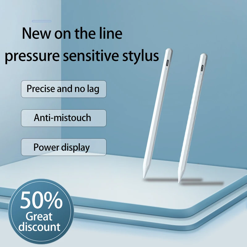For iPad Pencil For iPad 10.2 2019 10.9 Air 4 3 10.5 Mini 5 Touch Pen Stylus For 9.7 6th Pro 11 12.9 in 2020 for Apple Pencil 2
For iPad Pencil For iPad 10.2 2019 10.9 Air 4 3 10.5 Mini 5 Touch Pen Stylus For 9.7 6th Pro 11 12.9 in 2020 for Apple Pencil 2