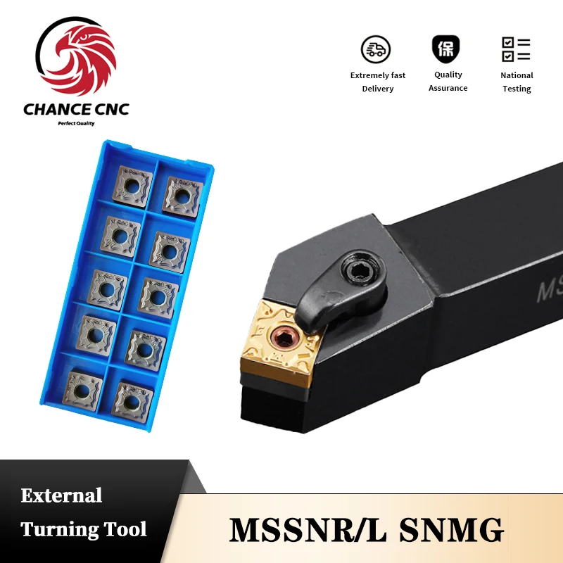 MSSNR1616H12 MSSNR2020K12 MSSNR2525M12 External Turning Tool Holder SNMG Carbide Inserts MSSNR Lathe Cutting Tools Set
MSSNR1616H12 MSSNR2020K12 MSSNR2525M12 External Turning Tool Holder SNMG Carbide Inserts MSSNR Lathe Cutting Tools Set