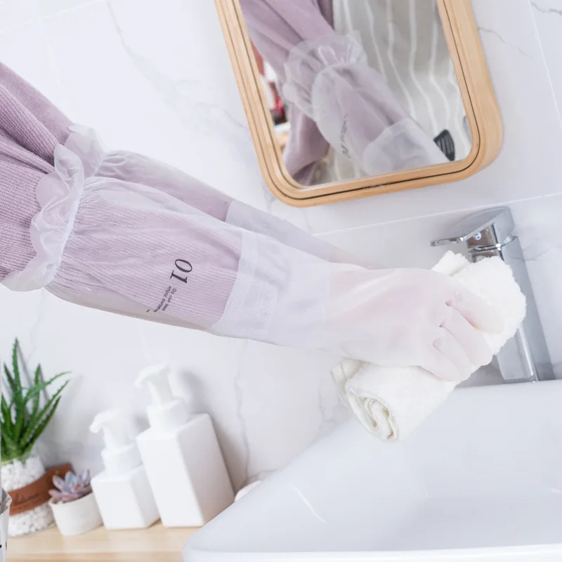 Household Gloves, Laundry, Waterproof Plastic, Household Cleaning, Non-slip, Thickening and Durable Kitchen Washing Dishes
Household Gloves, Laundry, Waterproof Plastic, Household Cleaning, Non-slip, Thickening and Durable Kitchen Washing Dishes