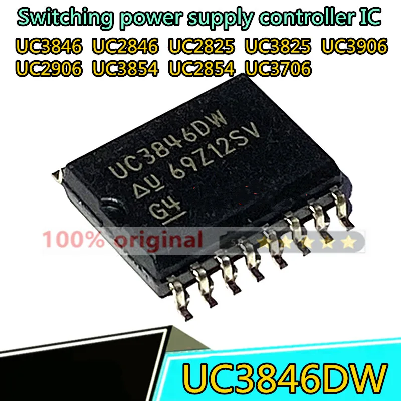 10PCS UC3846DW UC2846 UC2825 UC3825 UC3906 UC2906 UC3854 UC2854 ADW BDW SOP16 Original synchronous boost
10PCS UC3846DW UC2846 UC2825 UC3825 UC3906 UC2906 UC3854 UC2854 ADW BDW SOP16 Original synchronous boost
