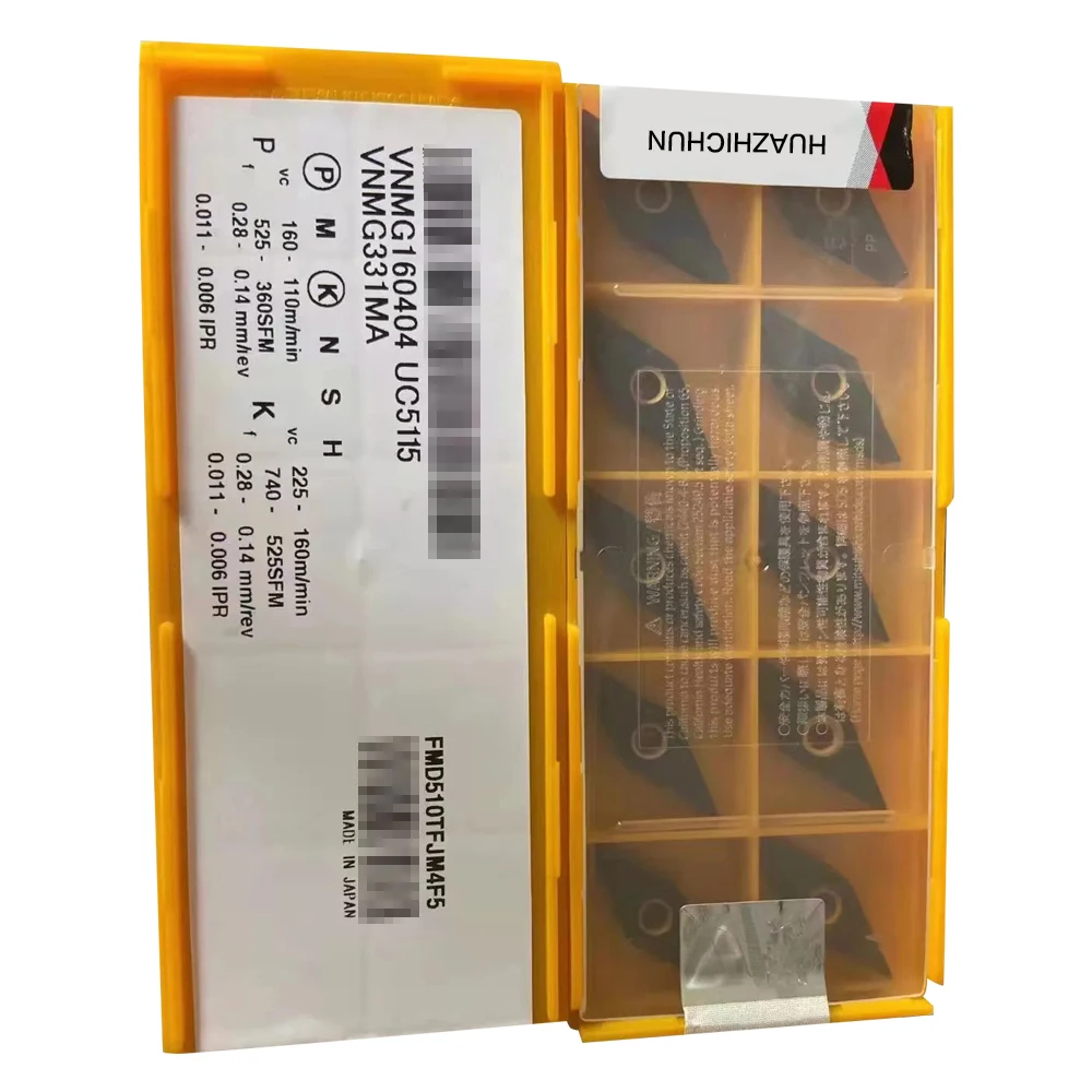 35 Degree Diamond Outer Circle CNC Turning Blade VNMG160404/VNMG160408 UC5115/WNMG080404-MA VP15TF
35 Degree Diamond Outer Circle CNC Turning Blade VNMG160404/VNMG160408 UC5115/WNMG080404-MA VP15TF