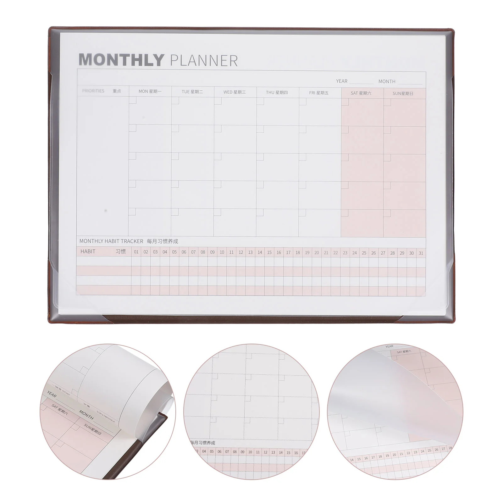 Work Notebook Blank Wall Calendar Schedule Pad Tracking Device Monthly Pads Daily Agenda Notepad Student
Work Notebook Blank Wall Calendar Schedule Pad Tracking Device Monthly Pads Daily Agenda Notepad Student