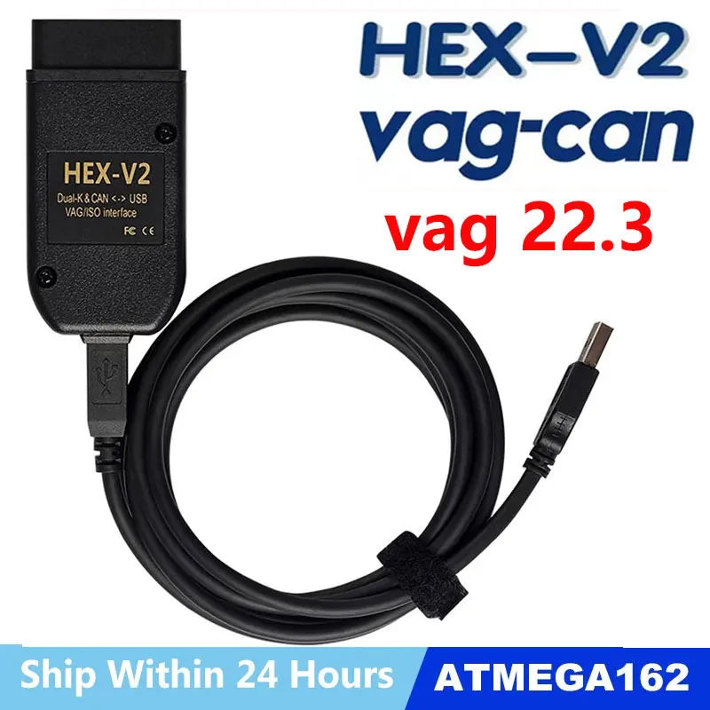 2022 Newest VAGCOM 22.3 VAGCOM 21.9 OBD2 Scanner HEX V2 USB Interface FOR VW AUDI Skoda Seat Unlimited VINs 1996-2017 Atmega162
2022 Newest VAGCOM 22.3 VAGCOM 21.9 OBD2 Scanner HEX V2 USB Interface FOR VW AUDI Skoda Seat Unlimited VINs 1996-2017 Atmega162