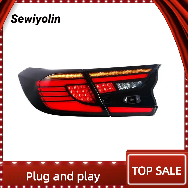For Honda Accord 10th Gen 2018-2022 Car Led Rear Tail Lights Assembly Start Up Animation Plug And Play 12V DRLRear Lamp
For Honda Accord 10th Gen 2018-2022 Car Led Rear Tail Lights Assembly Start Up Animation Plug And Play 12V DRLRear Lamp