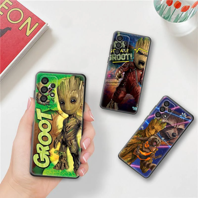 Marvel Guardians Treant Groot For Samsung A73 A72 A71 A53 A52 A51 A42 A33 A32 A23 A22 A21S A13 A12 A03 A02 Black Phone Case
Marvel Guardians Treant Groot For Samsung A73 A72 A71 A53 A52 A51 A42 A33 A32 A23 A22 A21S A13 A12 A03 A02 Black Phone Case