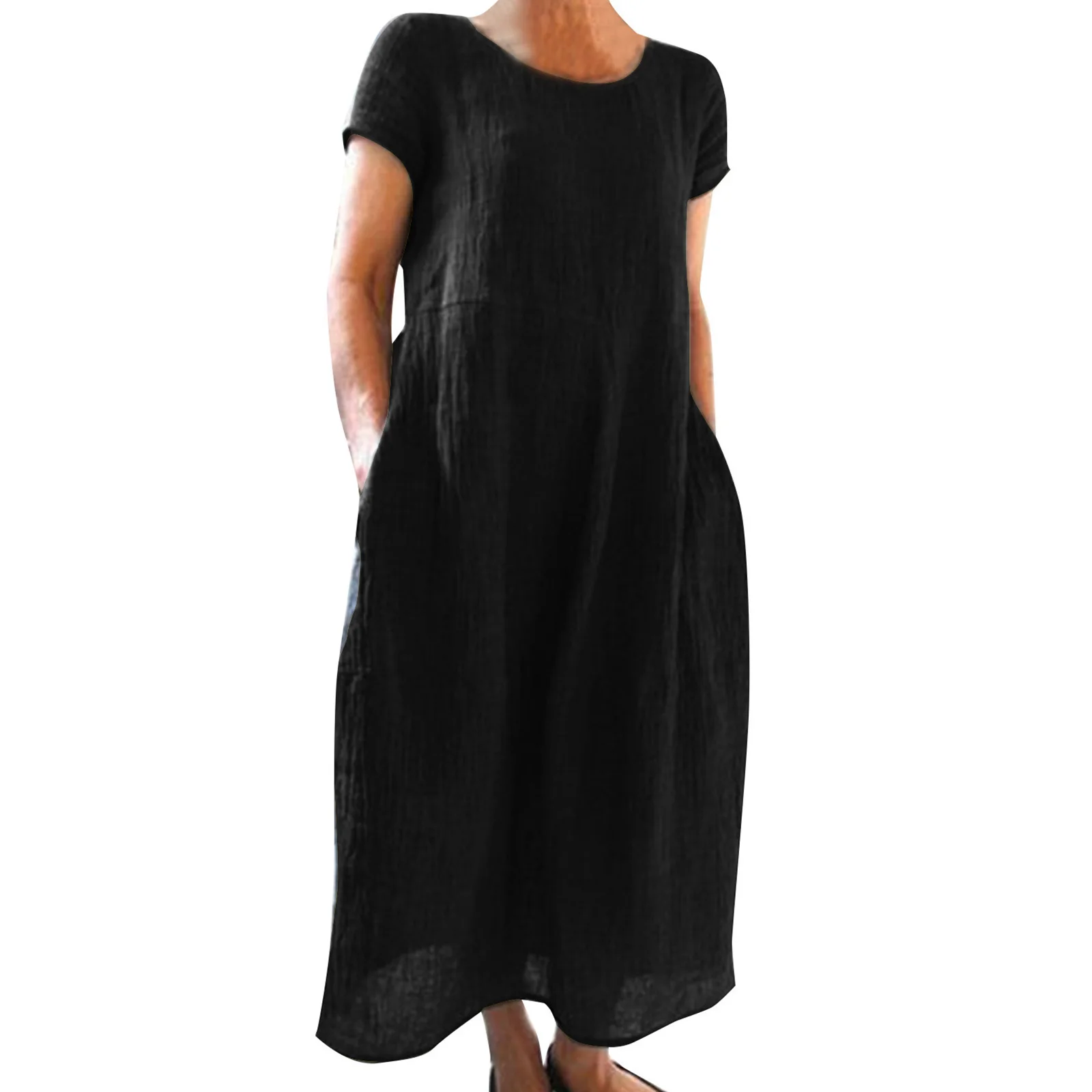Long Dresses Women\\'s Dress Loose Neck O Solid 10%Polyester Summer Tankini Sets Women Color Cotton Inelastic
Long Dresses Women\\'s Dress Loose Neck O Solid 10%Polyester Summer Tankini Sets Women Color Cotton Inelastic
