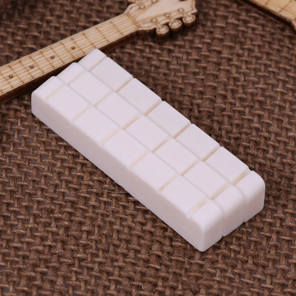 White 6 String Bone Classical Guitar Bridge Saddle And Nut Replacement Parts 80mm 52mm Real Bone Guitar Accessories Parts
White 6 String Bone Classical Guitar Bridge Saddle And Nut Replacement Parts 80mm 52mm Real Bone Guitar Accessories Parts