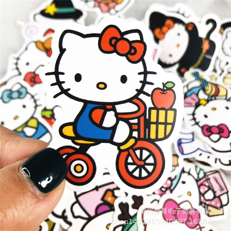 10/30/50 Pcs Cute Hello Kitty Cartoon Stickers Pvc Waterproof for Fridge Laptop Skateboard Decoration Stickers Classic Child Toy
10/30/50 Pcs Cute Hello Kitty Cartoon Stickers Pvc Waterproof for Fridge Laptop Skateboard Decoration Stickers Classic Child Toy