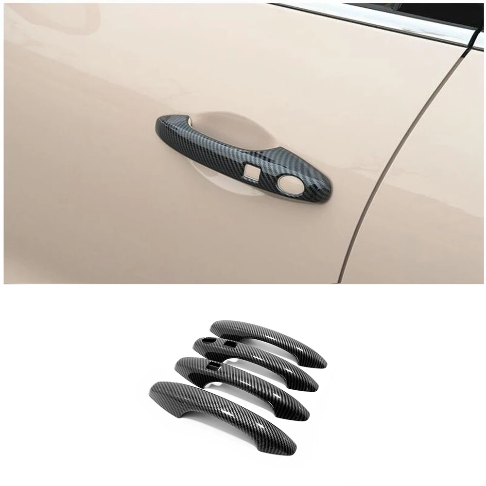 ABS Carbon black Car door protector Handle Decoration Cover Trim Car styling For Great Wall ORA Good Cat 2021 2022 accessories
ABS Carbon black Car door protector Handle Decoration Cover Trim Car styling For Great Wall ORA Good Cat 2021 2022 accessories