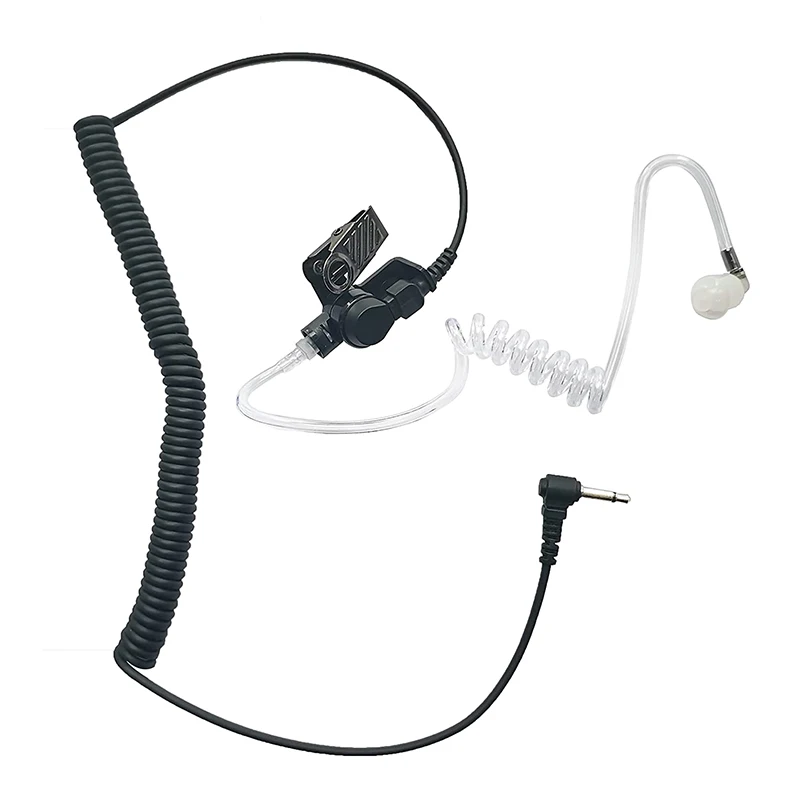 New 1 Pin 3.5mm Covert Acoustic Tube Earpiece Earphone Dense Sound Air Tube Headset Earpiece Cable for Motorola 2way Radio
New 1 Pin 3.5mm Covert Acoustic Tube Earpiece Earphone Dense Sound Air Tube Headset Earpiece Cable for Motorola 2way Radio