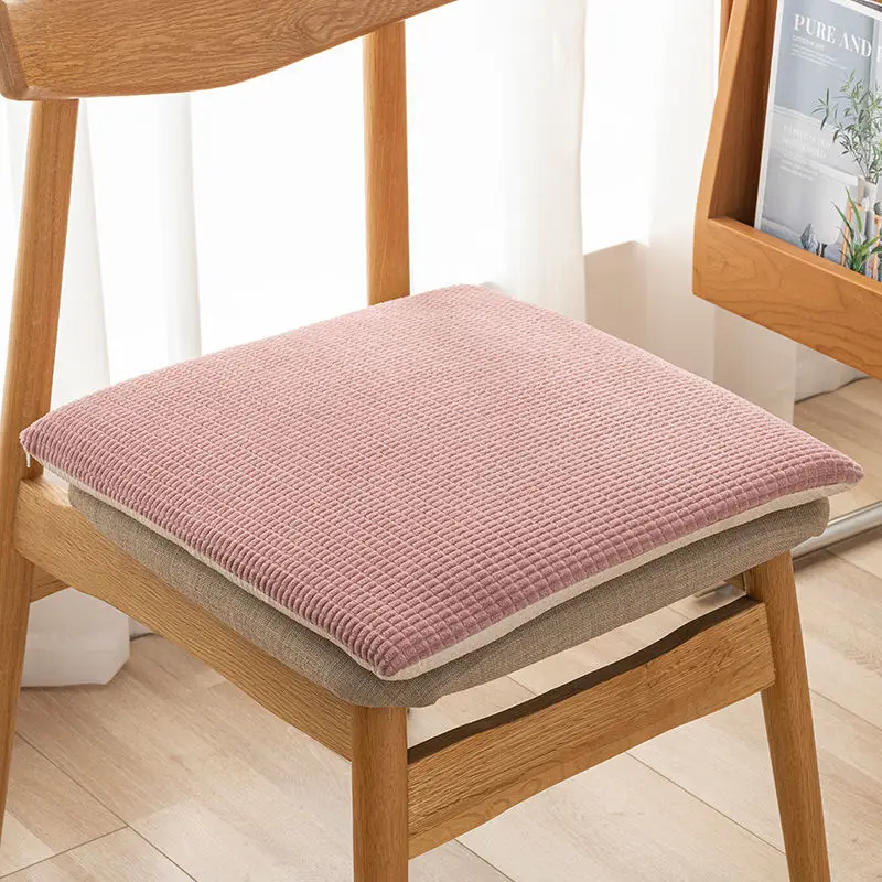 Thick Cushion Four Seasons Household Soft Dining Chair Mat Office Boss Chair Cushion Solid Color Sedentary Soft Pad
Thick Cushion Four Seasons Household Soft Dining Chair Mat Office Boss Chair Cushion Solid Color Sedentary Soft Pad