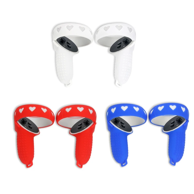 E65A Silicone Touch Controller Grip Cover for Oculus- Newest Quest- 2 Protective Cover Controller Sleeve Cover VR Accessories
E65A Silicone Touch Controller Grip Cover for Oculus- Newest Quest- 2 Protective Cover Controller Sleeve Cover VR Accessories