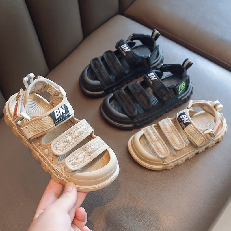 Children Beach Shoes Solid Hollow Mesh Non Slip Sport Sandals For Boys Girls Summer Hook Loop Soft Bottom Barefoot Kids Sandals
Children Beach Shoes Solid Hollow Mesh Non Slip Sport Sandals For Boys Girls Summer Hook Loop Soft Bottom Barefoot Kids Sandals