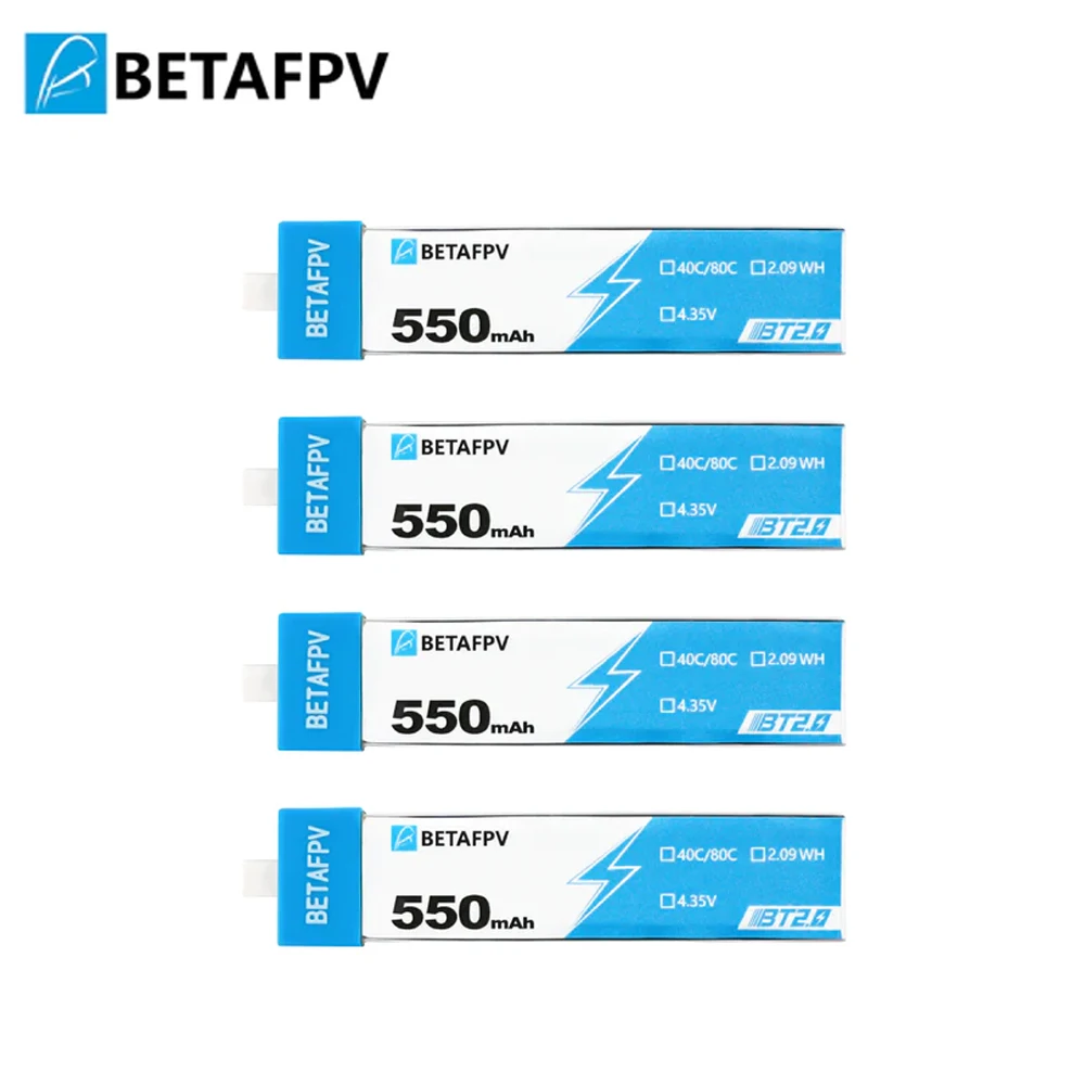 BETAFPV RC аккумулятор 550 мАч 1S BT2.0 BETAFPV FPV комплект гоночного дрона оригинальный FPV Lipo BT2.0 разъем
BETAFPV RC аккумулятор 550 мАч 1S BT2.0 BETAFPV FPV комплект гоночного дрона оригинальный FPV Lipo BT2.0 разъем