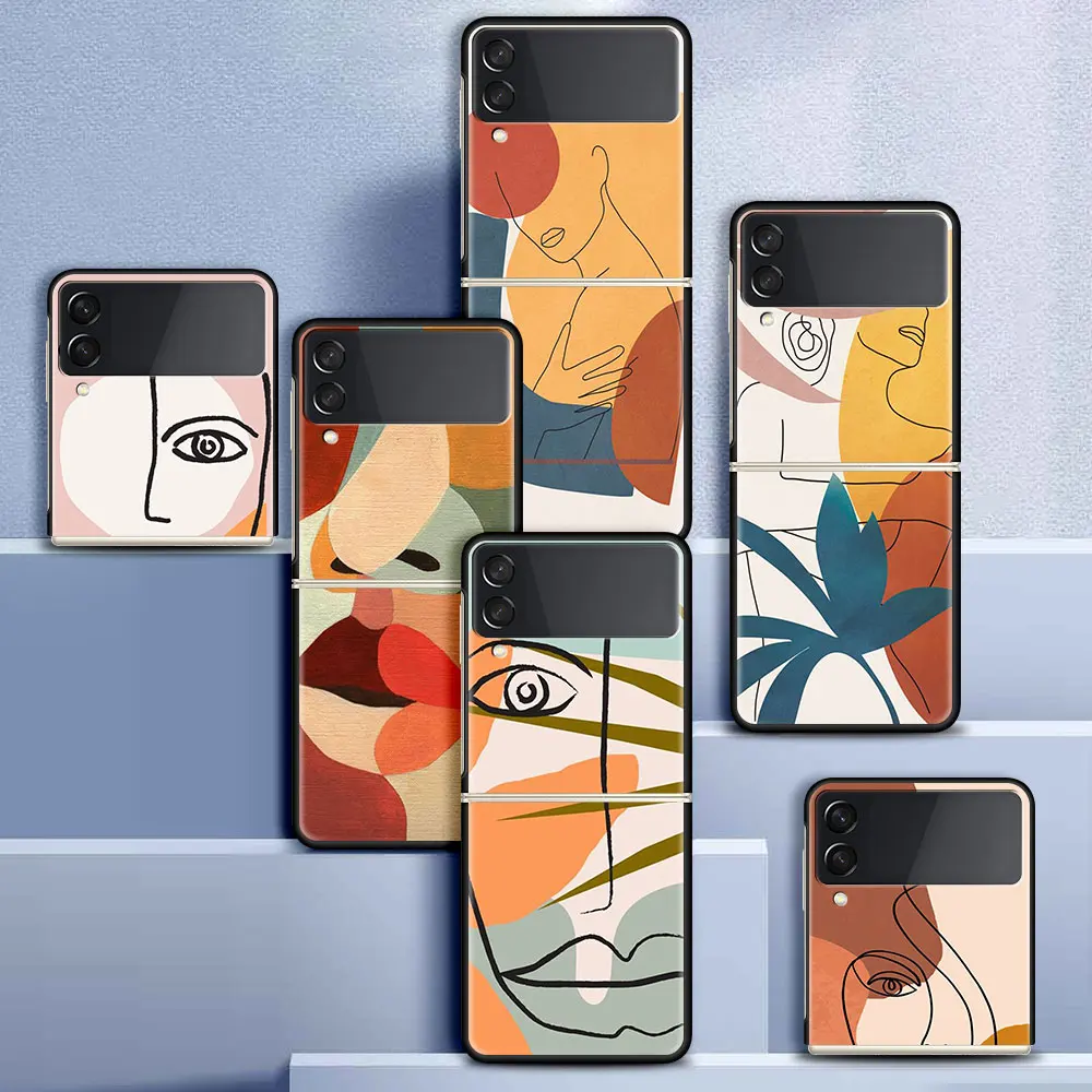 Funda Case For Samsung Galaxy Z Flip 3 5G Luxury Z Flip3 Black PC Hard Shockproof Back Phone Coque Capa Drawings Abstract Faces
Funda Case For Samsung Galaxy Z Flip 3 5G Luxury Z Flip3 Black PC Hard Shockproof Back Phone Coque Capa Drawings Abstract Faces