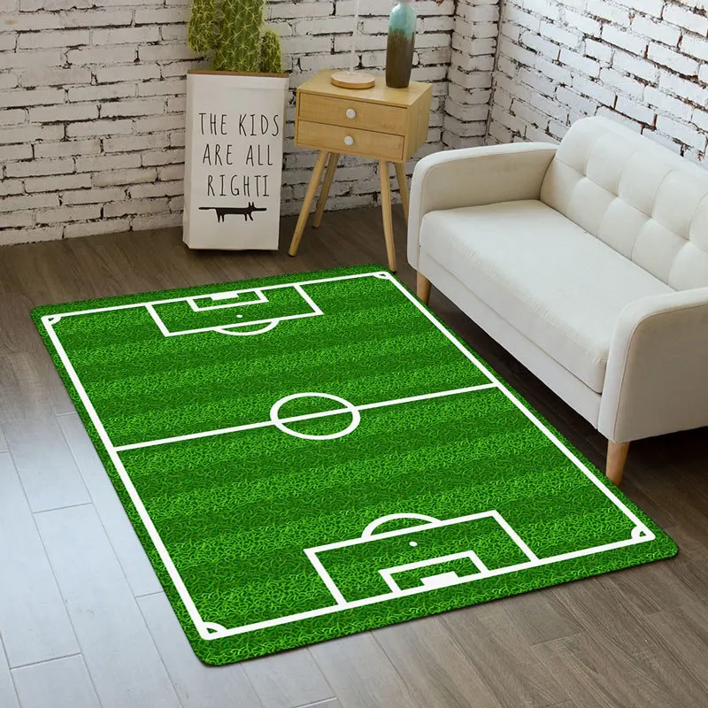 

Football Style Soft Anti-skid Carpet Non-slip Floor Mats Area Rug Living Room Bedroom Decor Rugs Bedroom Tapis Salon Doormats