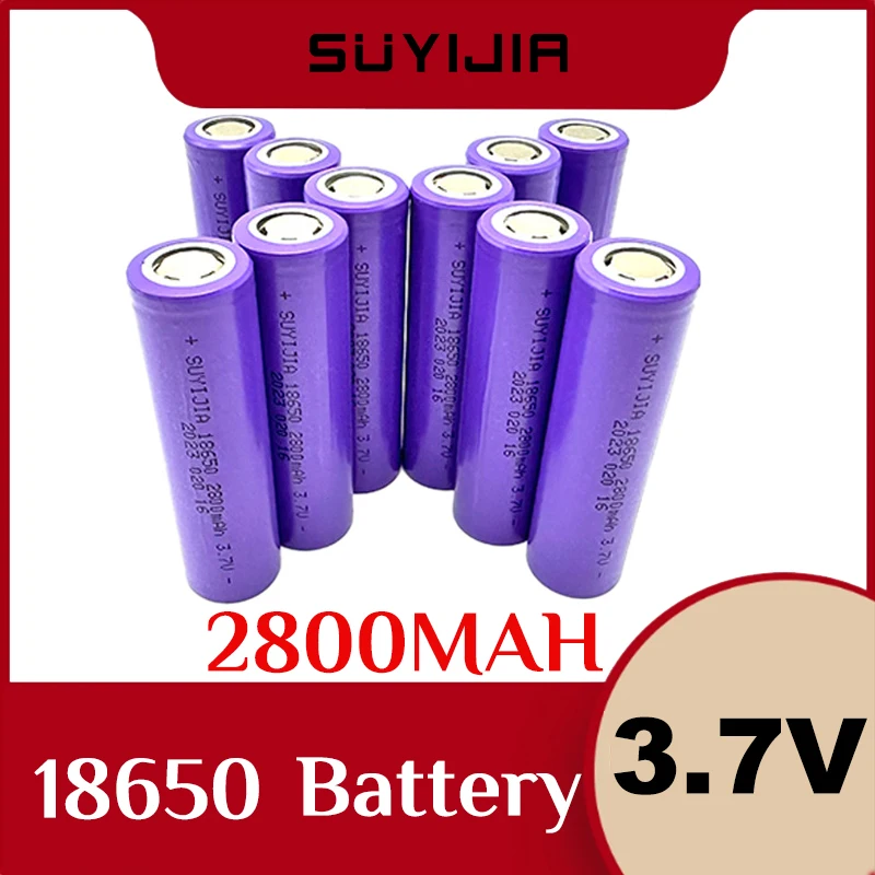 Original 18650rechargeable battery 3.7V 2800mAh capacity is really suitable for UAV LED glare flashlight headlight power battery
Original 18650rechargeable battery 3.7V 2800mAh capacity is really suitable for UAV LED glare flashlight headlight power battery