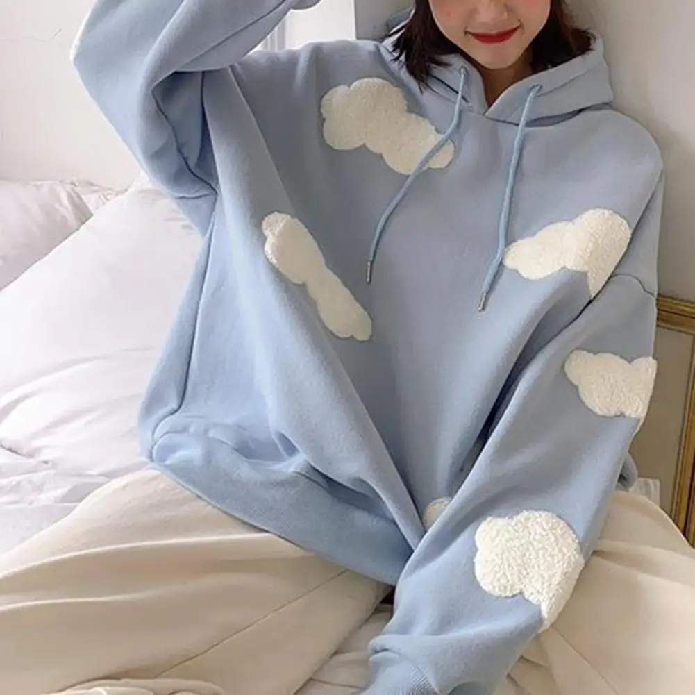 Autumn Hoodie Loose Drawstring Thermal Plush Autumn Hoodie Lady Winter Hoodie for School
Autumn Hoodie Loose Drawstring Thermal Plush Autumn Hoodie Lady Winter Hoodie for School