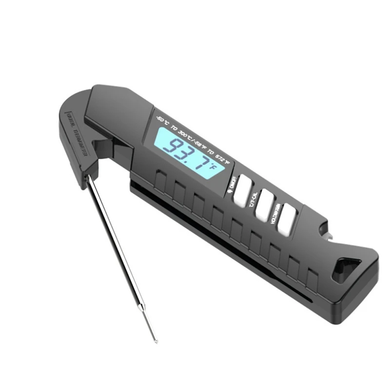 Meat Food Thermometer for Cooking, Instant Read Digital Candy Thermometers for Kitchen BBQ Grilling Baking Cooking
Meat Food Thermometer for Cooking, Instant Read Digital Candy Thermometers for Kitchen BBQ Grilling Baking Cooking