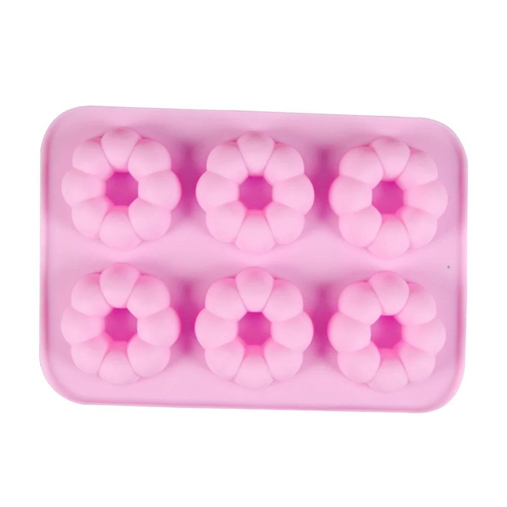 6 -Cavity Nonstick Bakeware 6-cavity Donut Molds Cake Tray Cake Stencil Silicone Cake Molds Donut Pans Pumpkin
6 -Cavity Nonstick Bakeware 6-cavity Donut Molds Cake Tray Cake Stencil Silicone Cake Molds Donut Pans Pumpkin