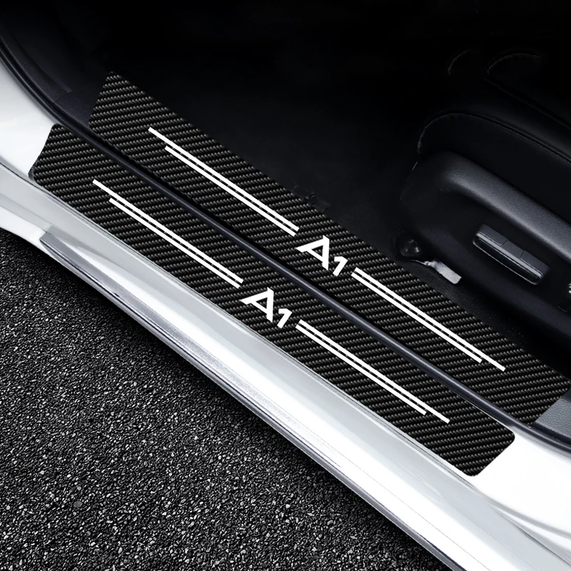 Car Sticker Door Carbon Leather Fiber Sill Plate Anti-scratch Protection Stickers For Audi A1 2010 2011 2012 2013 2014-2020 2021
Car Sticker Door Carbon Leather Fiber Sill Plate Anti-scratch Protection Stickers For Audi A1 2010 2011 2012 2013 2014-2020 2021