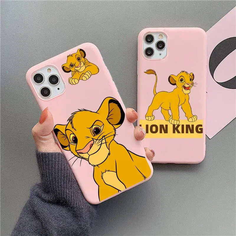 Simba Lion King Phone Case For iphone 14 Plus 13 12 Mini 11 Pro Max XS X XS XR Candy Pink Cover
Simba Lion King Phone Case For iphone 14 Plus 13 12 Mini 11 Pro Max XS X XS XR Candy Pink Cover