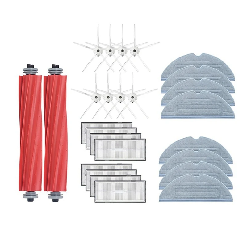 For Xiaomi Roborock S7 T7S T7PLUS Main Side Brush Mops Cloths HEPA Filter Kit Robotic Vacuum Cleaner Spare Part
For Xiaomi Roborock S7 T7S T7PLUS Main Side Brush Mops Cloths HEPA Filter Kit Robotic Vacuum Cleaner Spare Part
