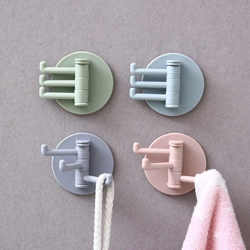 4pcs seamless rotary hook Kitchen bathroom wall hanging towel hook 3 household plain hook nail free a
4pcs seamless rotary hook Kitchen bathroom wall hanging towel hook 3 household plain hook nail free a