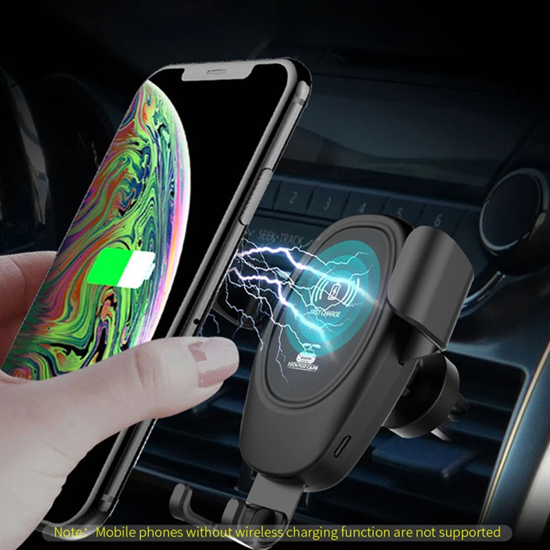 Car Mount Qi 10W Gravity Expansion Wireless Charger For IPhone 12 11 Pro Max Samsung S9 Fast Wireless Charging Car Phone Holder
Car Mount Qi 10W Gravity Expansion Wireless Charger For IPhone 12 11 Pro Max Samsung S9 Fast Wireless Charging Car Phone Holder