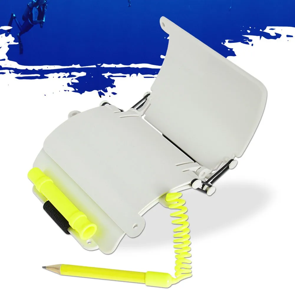 Luminous Underwater Triple Scuba Diving Wrist Writing Slate With Pencil Arm 3 Panels With Pencil And O-Rings Scuba Gear Parts
Luminous Underwater Triple Scuba Diving Wrist Writing Slate With Pencil Arm 3 Panels With Pencil And O-Rings Scuba Gear Parts