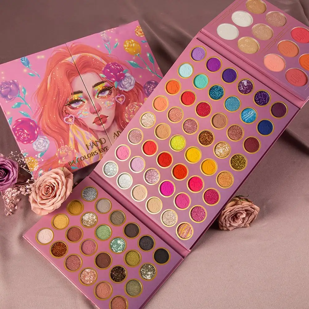 Eyeshadow Palette Pearlescent High Pigmentation Non-Fading Makeup Glitter Eyeshadows Powder for Female
Eyeshadow Palette Pearlescent High Pigmentation Non-Fading Makeup Glitter Eyeshadows Powder for Female