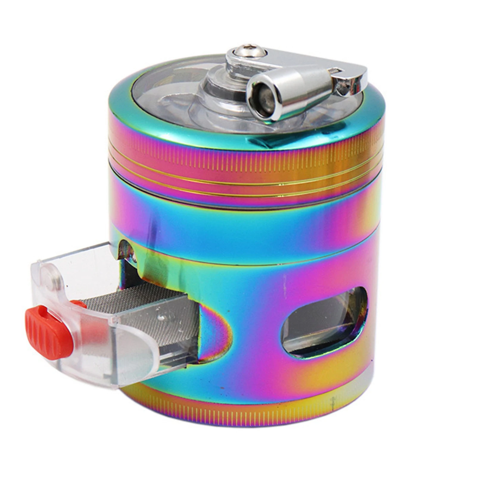 Hand Crank Grinder Potable Pollen Catcher Detachable Tobacco Clear Top Rainbow Durable With Drawer Kitchen Coffee Tea Zinc Alloy
Hand Crank Grinder Potable Pollen Catcher Detachable Tobacco Clear Top Rainbow Durable With Drawer Kitchen Coffee Tea Zinc Alloy