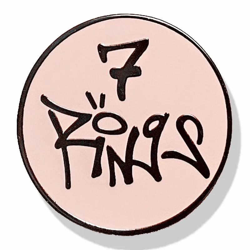 Ariana 7 Rings Seven Ring Enamel Brooches Cool Manga Style Pins For Clothing Backpack Lapel Badges Fashion Jewelry Accessories
Ariana 7 Rings Seven Ring Enamel Brooches Cool Manga Style Pins For Clothing Backpack Lapel Badges Fashion Jewelry Accessories