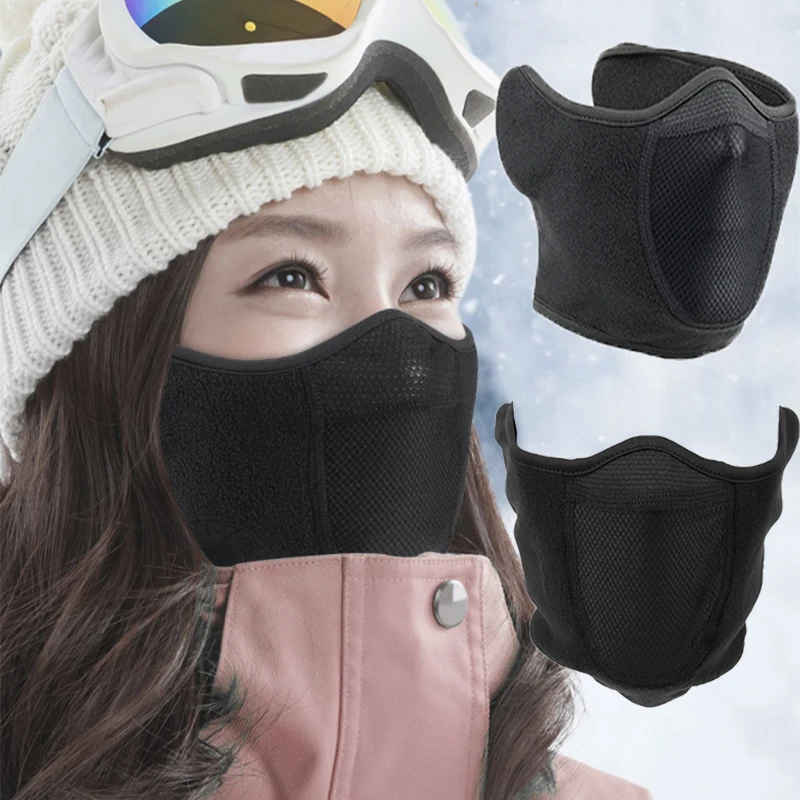 Polar Fleece Warmer Face Mask Men Women Soft Winter Outdoor Sports Skiing Camping Hiking Windproof Half Mask Snowboard Headwear
Polar Fleece Warmer Face Mask Men Women Soft Winter Outdoor Sports Skiing Camping Hiking Windproof Half Mask Snowboard Headwear