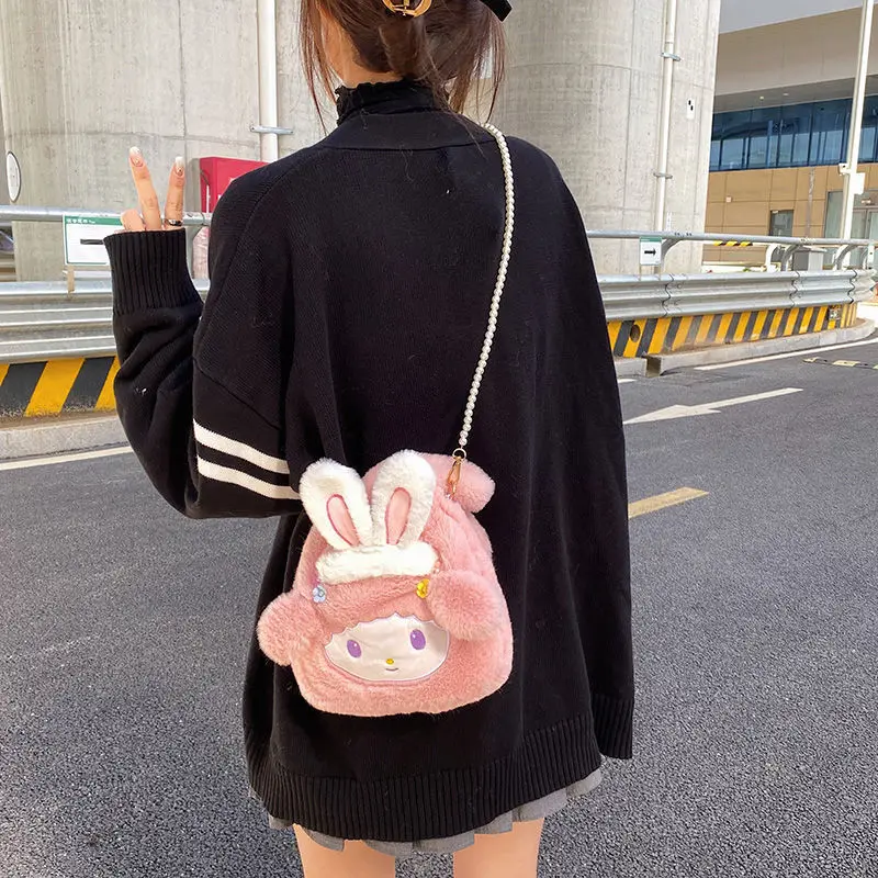 MyMelody Плюшевый Рюкзак Kawaii Sanrio милый мягкий плюшевый заполненный девушка сердце сумка-мессенджер регулируемый плечевой ремень подарок для д...
MyMelody Плюшевый Рюкзак Kawaii Sanrio милый мягкий плюшевый заполненный девушка сердце сумка-мессенджер регулируемый плечевой ремень подарок для д...