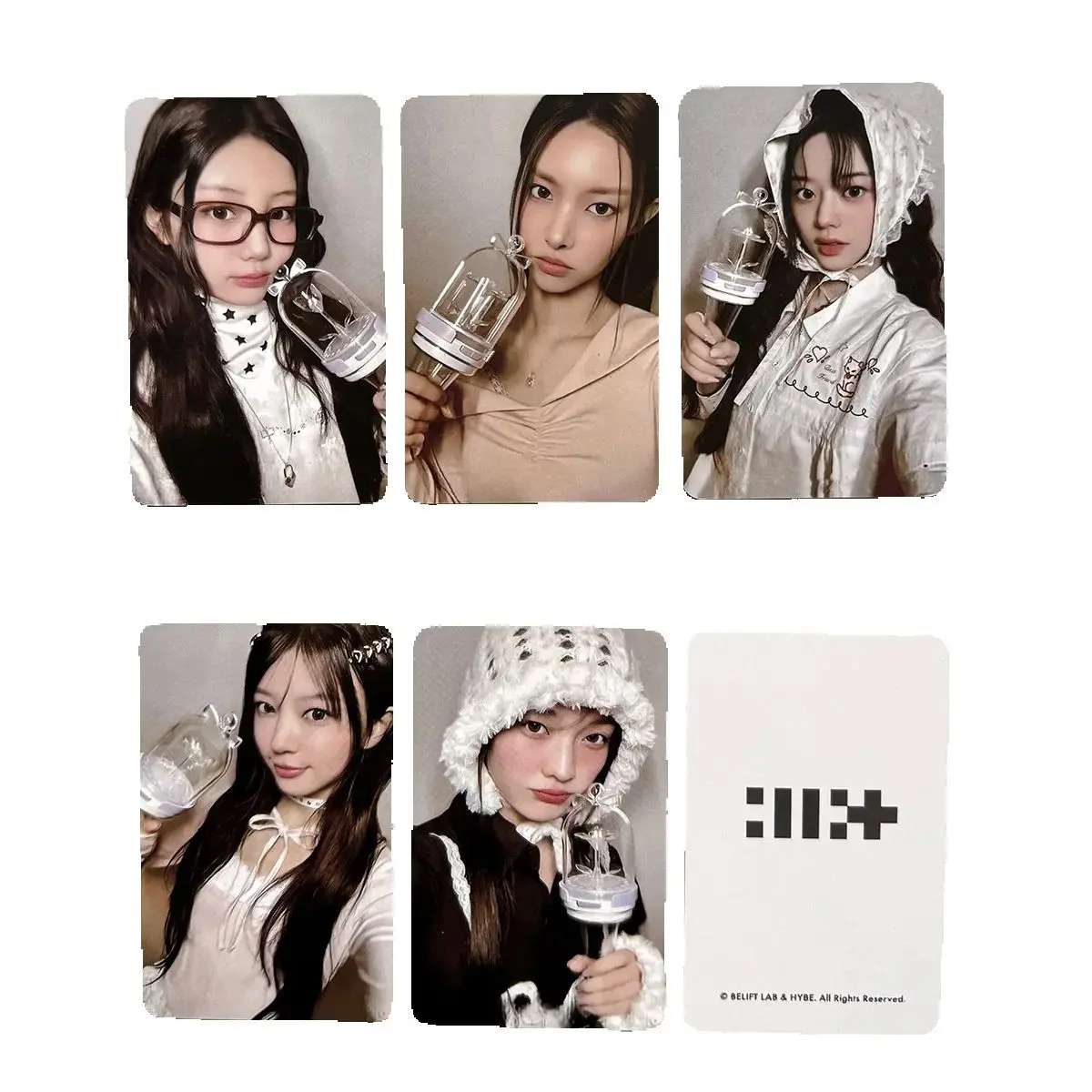 Набор фотокарт ILLIT Idol Girl Lightstick 5 шт.
Набор фотокарт ILLIT Idol Girl Lightstick 5 шт.