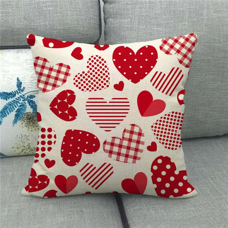 Односторонняя наволочка с принтом Sqaure любовь красного цвета имитация льняной подушки наволочки на сиденья диванные подушки домашний Декор 45x45 см 
Односторонняя наволочка с принтом Sqaure любовь красного цвета имитация льняной подушки наволочки на сиденья диванные подушки домашний Декор 45x45 см