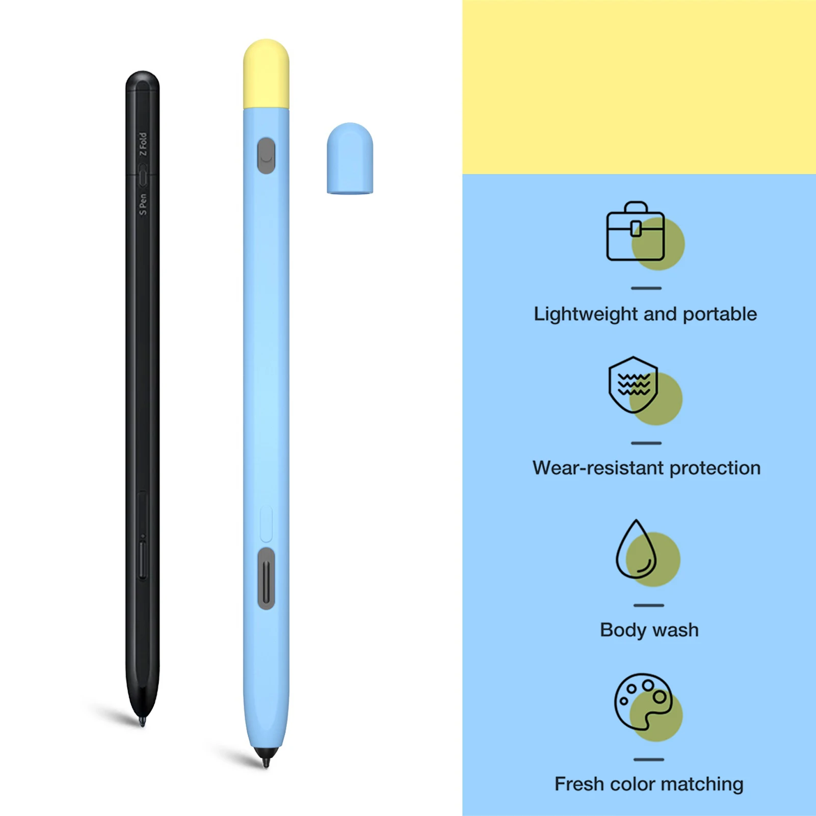 For Samsung Tab S Pro Inspiration Touch Pen Anti-scratch Lightweight Silicone Protective Cover Pen Case Accessories
For Samsung Tab S Pro Inspiration Touch Pen Anti-scratch Lightweight Silicone Protective Cover Pen Case Accessories