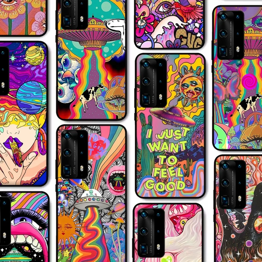 Colourful Psychedelic Trippy Art Phone Case For Huawei P 8 9 10 20 30 40 50 Pro Lite Psmart Honor 10 Lite 70 Mate 20lite
Colourful Psychedelic Trippy Art Phone Case For Huawei P 8 9 10 20 30 40 50 Pro Lite Psmart Honor 10 Lite 70 Mate 20lite