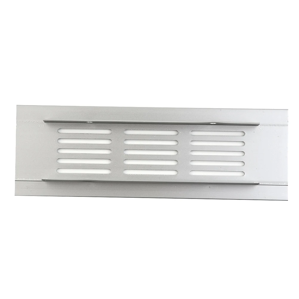 

50mm Wide Aluminium Rectangular Cabinet Wardrobe Air Vent Grille Ventilation-Cover For Air Conditioner Closet Shoes Cabinet